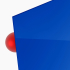 PLEXIGLAS® blau 5H01 GT, Lichtdurchlässigkeit 5%