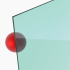 PLEXIGLAS® grün 6C77 GT, Lichtdurchlässigkeit 69%