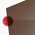 PLEXIGLAS® umbra 7C27 GS, Lichtdurchlässigkeit 20%