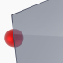 PLEXIGLAS® grau 7C82 GT, Lichtdurchlässigkeit 49%