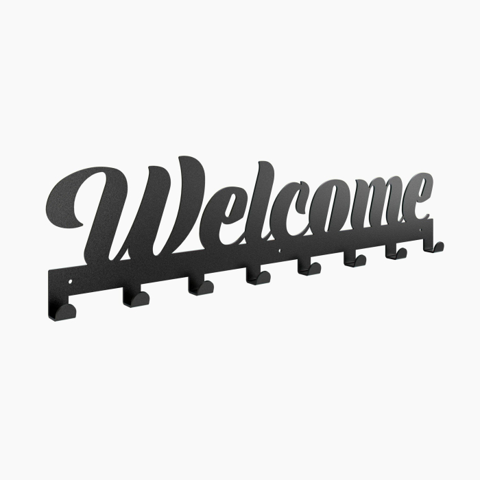 wandhaken-modern-schwarz-welcome