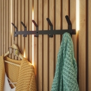 Wandhaken modern schwarz schlicht
