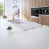 38 mm Arbeitsplatte nach Maß Küchenarbeitsplatte Premiumweiß W1000