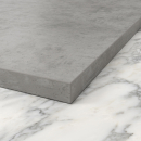 38 mm Arbeitsplatte nach Maß Küchenarbeitsplatte Beton grau natur glatt