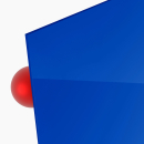3 mm PLEXIGLAS® BLAU 5H01 GT nach Maß