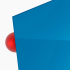 3 mm PLEXIGLAS® BLAU 5H48 GT nach Maß