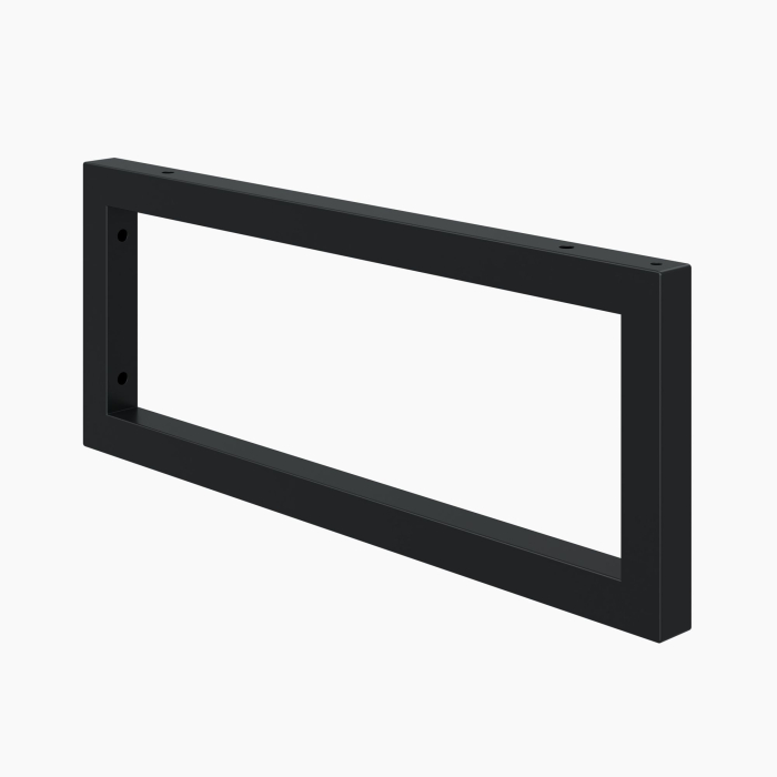 Wandkonsole Rechteck | Regalhalter aus Stahlrohr |...