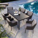 Muster HPL Platte Schwarz Indoor/Outdoor Kompaktplatte nach Maß
