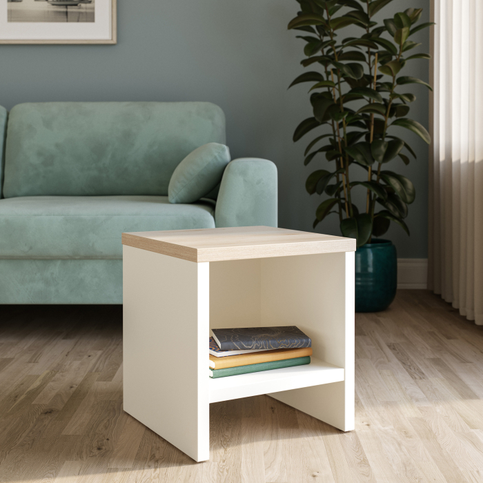 Hocker mit Zwischenboden | Spanplattenfüße |...