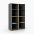 Offenes Regal | 2x4 Fächer | hoch | Mittelwand