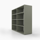 Offenes Regal | 2x4 Fächer | breit | eine Mittelwand