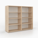 Offenes Regal | 2x4 Fächer | breit | eine Mittelwand
