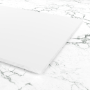 10 mm PLEXIGLAS® WH01 DC weiß satiniert, Lichtdurchlässigkeit 3% Nach Maß