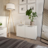 Kommode | niedrig | zwei Türen | variable Einlegeböden