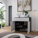Kommode | mittelhoch | eine Schublade | zwei Türen | variable Einlegeböden