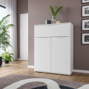 Kommode | hoch | eine Schublade | zwei Türen | variable Einlegeböden