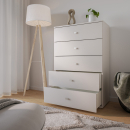 Kommode | hoch | fünf Schubladen