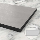 HPL Tischplatte Outdoor Beton Silber