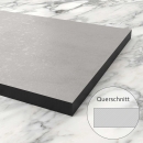 HPL Tischplatte Outdoor Beton Silber