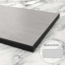 HPL Tischplatte Outdoor Beton Silber