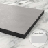 HPL Tischplatte Outdoor Beton Silber