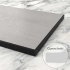 HPL Tischplatte Outdoor Beton Silber