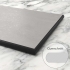 HPL Tischplatte Outdoor Beton Silber