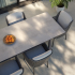 HPL Tischplatte Outdoor Beton Silber