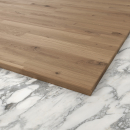 19 mm Massivholzplatte | Wildeiche keilgezinkt | geölt | nach Maß