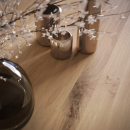 26 mm Massivholzplatte | Wildeiche durchgehende Lamelle | geölt | nach Maß
