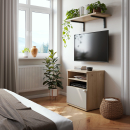 TV-Schrank | eine Tür | zwei offene Fächer