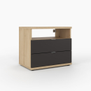 TV-Schrank | zwei Schubladen | ein offenes Fach