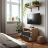 TV-Schrank | zwei Schubladen | ein offenes Fach