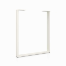 Esstisch groß | auf Kufen in U-Form aus Metall 600 x 710 mm