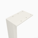 Esstisch groß | auf Kufen in U-Form aus Metall 600 x 710 mm