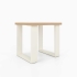 Hocker auf Kufen aus Metall 380 x 420 mm | 28mm Dekorspanplatte