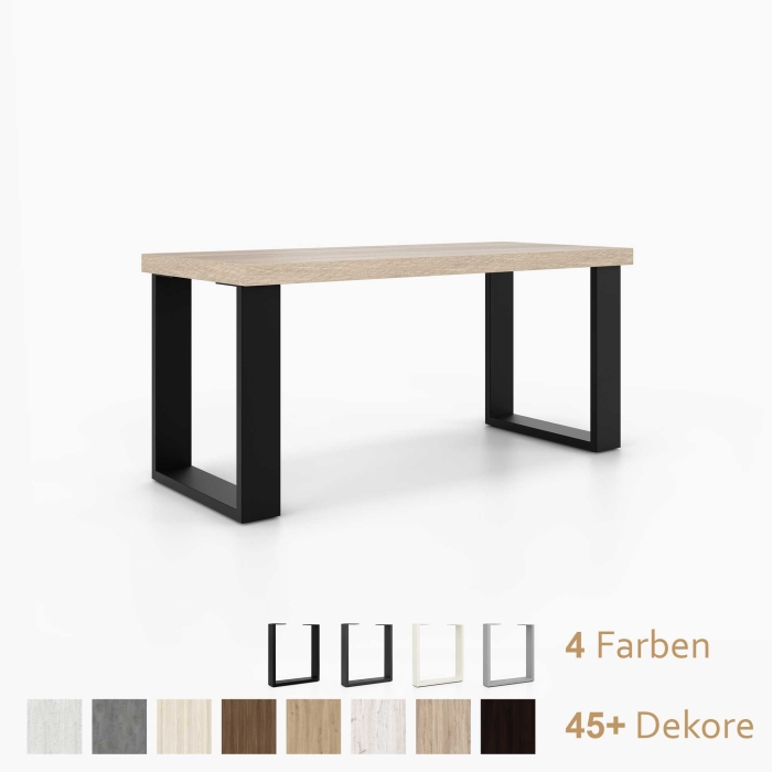 Sitzbank kurz | auf 2 auf Kufen aus Metall 380 x 420 mm |...