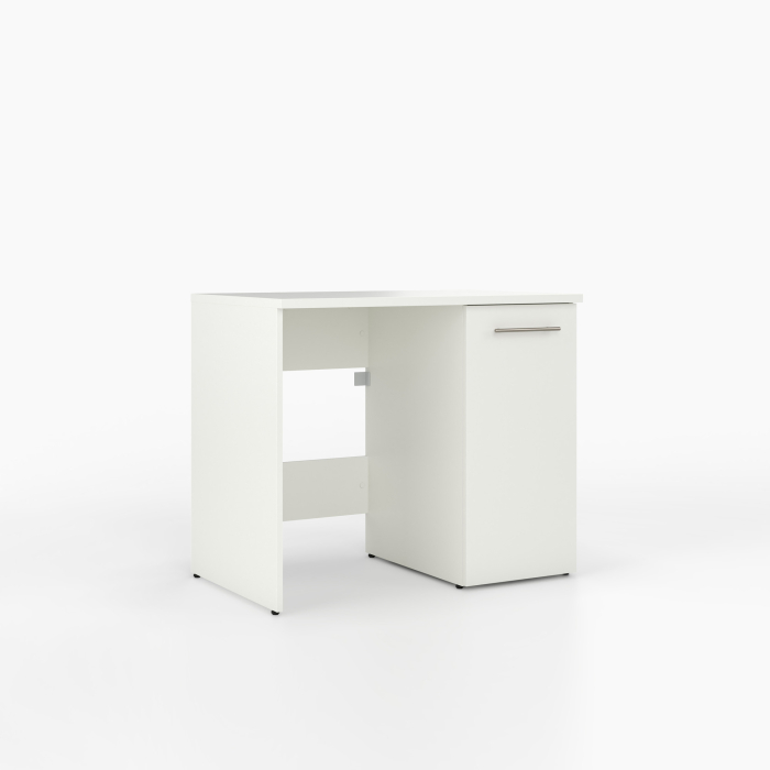 Waschmaschinenschrank mit geschlossenem schmalen Regal...