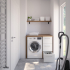 Waschmaschinenschrank mit Schubladenelement rechts