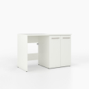 Waschmaschinenschrank mit geschlossenem breiten Regal rechts