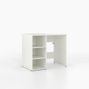 Waschmaschinenschrank mit offenem schmalen Regal links
