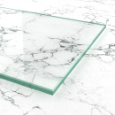 Muster Basisglas - Floatglas klar grünlich