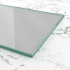 Muster Spiegelglas silber