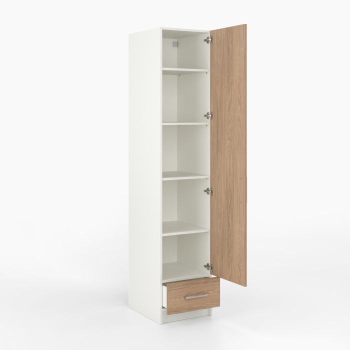 Kleiderschrank | schmal | eine Tür | eine Schublade...