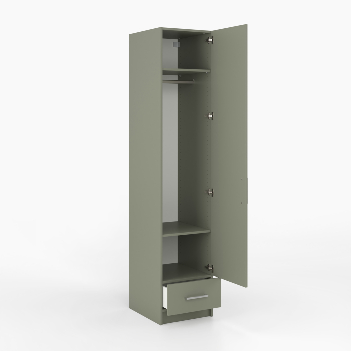 Kleiderschrank | schmal | eine Tür | eine Schublade...