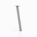 Tischbein aus Metall 720 mm, schräg zulaufend, in 4 Farben