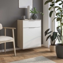 Kommode hängend | mittelhoch | eine Schublade | eine Tür | variable Einlegeböden
