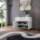 Kommode hängend | niedrig | eine Schublade | zwei Türen | variable Einlegeböden