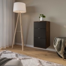 Kommode hängend | schmal | mittelhoch | drei Schubladen