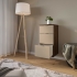 Kommode hängend | schmal | mittelhoch | drei Schubladen